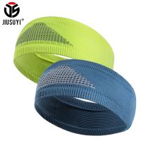 【cw】 Sport SweatbandGymBreathable HairbandStretch Sweat Bandage Headband Cycling Hair Accessories Men Women 【hot】 1