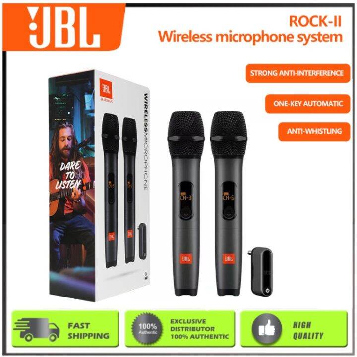 SHG Rechargable Wireless Microphone for videoke UHF universal wireless ...