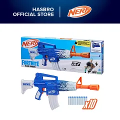 NERF Fortnite Heavy SR Blaster, Longest Fortnite Blaster Ever, Removable  Scope, Bolt Action, 6 Official Mega Darts, 6-Dart Clip