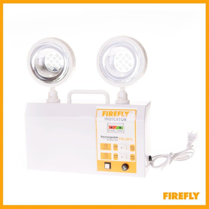 Firefly Rechargeable Twinhead Emergency Lamp - FEL201L | Lazada PH