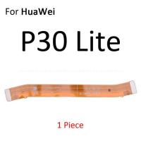 【✲High Quality✲】 tong0 เมนบอร์ดการเชื่อมต่อเมนบอร์ด Huawei สายเคเบิ้ลยืดหยุ่นสำหรับ P40 Lite E Pro Plus 5G P30