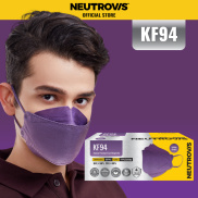 Khẩu Trang Y Tế Cao Cấp Neutrovis KF94 20 Cái Hộp - Indigo Shield