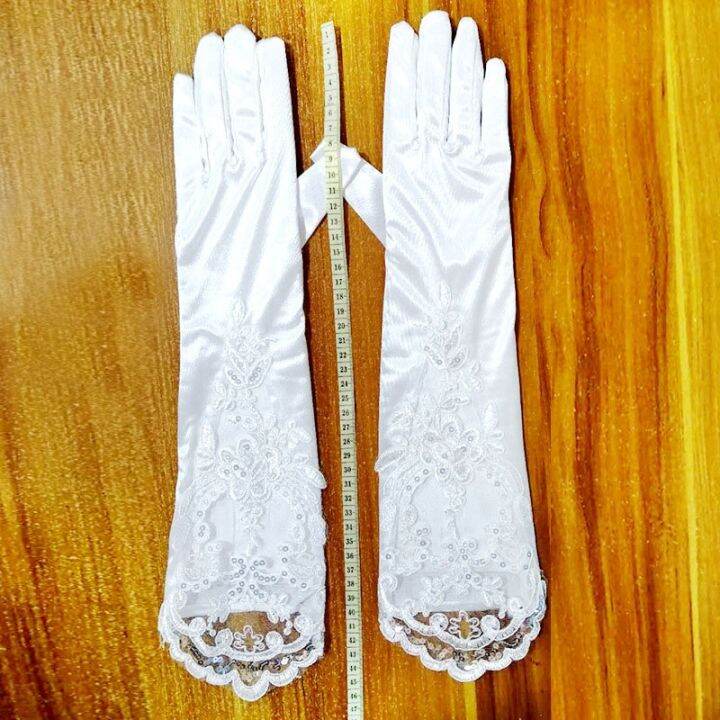 tg-5-elegant-wedding-bridal-gloves-hollow-lace-satin-sequined-long-white-handmade-brides-bridesmaid-women-pageant-prom-gloves