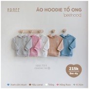 CHÍNH HÃNG Áo hoodie tổ ong mềm mại ấm áp thu đông trẻ em Hrnee