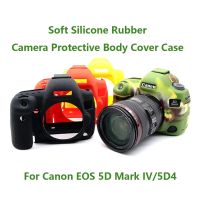 W8h6กระเป๋าใส่กล้องวิดีโอ DSLR เคสซิลิโคนนิ่มเคสป้องกัน Ruer สำหรับ CANON EOS 5D Mark IV 5D4Camera เคสและกระเป๋า