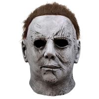 2018 ฮาโลวีน Michael Myers หน้ากากคอสเพลย์สยองขวัญ Bloody Demon Creepy Killers Latex หมวกกันน็อก Carnival Purim Party เครื่องแต่งกาย Props