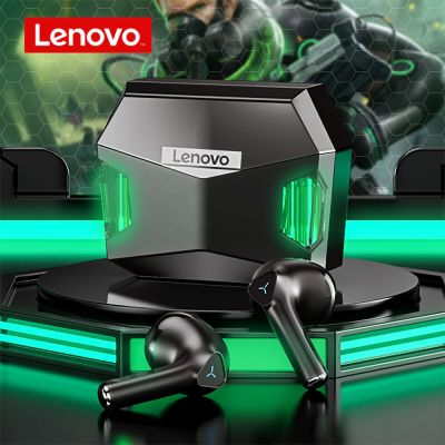 ZZOOI Original Lenovo GM5 Bluetooth Earphone Wireless TWS Earbuds Low Latency Gaming Headphone Sports Earphone HIFI Headset with Mic