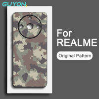 Guyon เคสซิลิโคนนิ่มลายพรางสำหรับ เสค OPPO Realme 11 Pro + 9pro Realme 9i 5G Narzo60 Pro C53นิ่มดีไซน์ดั้งเดิมลายพราง