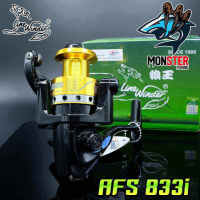 รอกสปินหมาป่า Line Winder รุ่น AFS 833i ดำ/ทอง