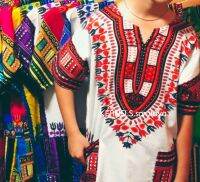 Kernels Sarutaya เสื้อจังโก้ ชุดพื้นเมือง ชุดชนเผ่า ชุดแอฟริกา โบฮีเมียน สงกรานต์ Jungo Shirt Boho Dashiki