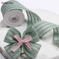 Kewgarden Hollow Twist Ribbons 1.5" 1" 16mm 25mm 38mm DIY Make Hairbows Accessories Material Handmade Carfts Packing 10 Yards Gift Wrapping  Bags