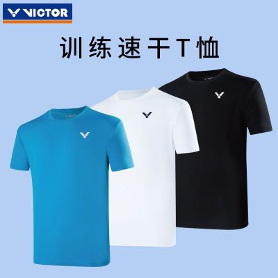 Victor Victor Win The Badminton Mens And Womens Short Sleeve Wake More Professional Training Under Quick-Drying Coat Couple T-Shirt