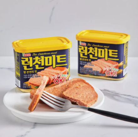 lotte-luncheon-meat-แฮมกระป๋องจากเกาหลี-340-กรัม