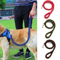 Strong Dog Leash Nylon Pet Traction Rope for Small Medium Large Dogs Pet Training Running Walking Safety Mountain Climb Leashes