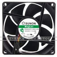 2023 ☆ PE80252B1-000U-A99 SUNON 8025แบบออริจินัล24V 4.8W 8CM พัดลมทำความเย็นบอลคู่