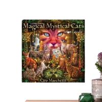 Magical Mystery Cats Calendar Wall Art Decor Cat Wall Calendars 2024 Calendar Christmas Party Supplies 2024 Wall Calendars Wall Hangings for Birthday Carnival Festival Party relaxing