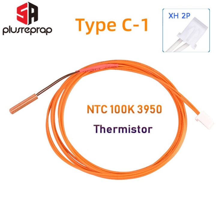 เทอร์มิสเตอร์-b3950-ntc-100k-โอห์ม3x15mm-เซ็นเซอร์ตลับหมึกอุณหภูมิสูงสำหรับ-v6-3d-เครื่องพิมพ์บล็อกทำความร้อน3d-อัพเกรด