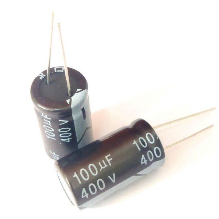 1pcs 100uf 400v 100mfd 400volt ±20% -40+105c Aluminum Electrolytic 