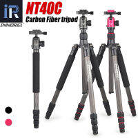 NT40C Professional คาร์บอนไฟเบอร์ขาตั้งกล้อง monopod Stand BALL HEAD สำหรับกล้องดิจิตอล DSLR Light คุณภาพสูง tripe สำหรับ goprotripode