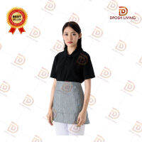 ผ้ากันเปื้อน ผ้ากันเปื้อนสั้น พนักงานเสริฟ Waitress Apron สวมใส่สบาย กระฉับกระเฉง คล่องตัวในขณะทำงาน ของใช้ในโรงแรม By Dposh Bangkok