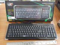 คีย์บอร์ด MD-TECH Keyboard MD-TECH USB (KB-110) Black