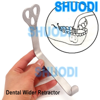 1ชิ้นทันตกรรมภาษาแยก Retractor ปาก Retractor ทันตกรรมหดปาก Gag ปากเปิดกว้าง Retractor