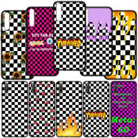 อ่อนนุ่ม เคสโทรศัพท์ F173 GB15 Checkerboard Plaid Checked Checkered ซิลิโคน Coque หรับ OPPO A16 A15 A17 A3S A5 A9 A7 A5S A37 Neo 9 A59 F1S A83 A1 A92 A72 A52 F5 F7 F9 A7X A54 A12 A15S A16S A56 A55 F11 Pro A94 4G A95 A53S A17K ปก Phone Casing