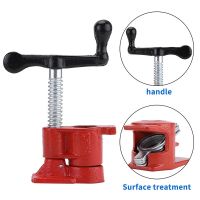 ✱ 1/2 Heavy Pipe Clamp Anti-Slip Toggle Clamp Holding Capacity Spiral Water Hose Pipe Clamps Vertical/Horizontal Type Hand Tools