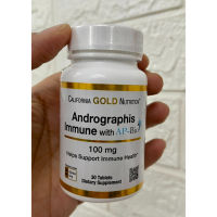 California Gold Nutrition, Andrographis Immune with AP-BIO, 100 mg, 30 Tablets