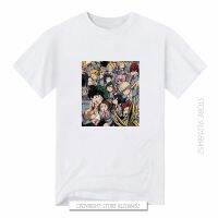 Unisex My Hero Academia Anime Print Fun Top Japan Boku No Hero Cartoon T-Shirts Summer Harajuku Loose Cute T-Shirt