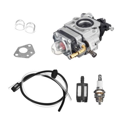 Motorcycle Carburetor 15mm 2 Stroke Carburettor for 43Cc 47Cc 49Cc 50Cc 52Cc Scooter ATV Dirt Bike Lawn Mower