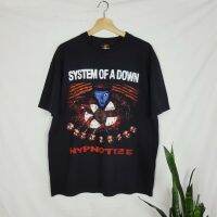 ระบบวินเทจของเสื้อยืดลงสองด้าน Hypnotize 2005 Soad