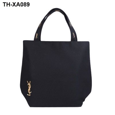 Receive package mail portable package leisure canvas bag black fashion single shoulder bag portable bag to receive bag