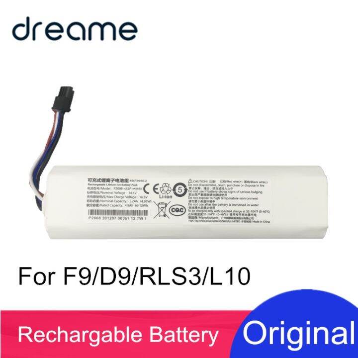 Dreame F9 Robot Vacuum Battery Lazada PH