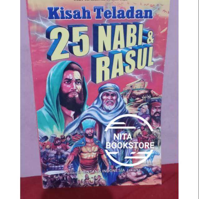 Kisah Teladan 25 Nabi & Rasul Bergambar Dan Berwarna PENULIS : MB ...