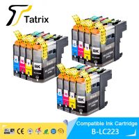 2023 Tatrix พร้อมชิป LC223ที่รองรับตลับหมึก LC221สำหรับ MFC-J4420DW Brother/J4620DW/J4625DW/J480DW/J680DW/เครื่องพิมพ์ J880DW