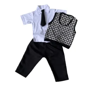 Amazon.com: Baby Boys Dress Clothes, Long Sleeves Button Down Plaid Dress  Shirt and Suspender Pants Set Formal Tuxedo Gentlemen Outfit with Bow Ti, 8#Light  Blue Plaid, 6-12 Months = Tag 70: Clothing,