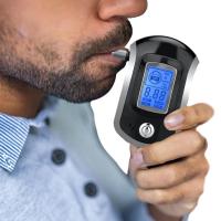 LCD Screen Tester Digital Detector Breath Tester Breathalyzer Handheld Alcotest Backlight Display