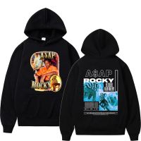 Rapper Asap Rocky Print Hoodie Regular Male Black Loose Oversized Hoodies Pullover Men Hip Hop Music Sweatshirt Streetwear Size XS-4XL