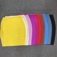 Free Shipping y Rayon Bandage Mini Skirt For Women Red Orange Green Brown Blue Ladies office Summer Tight Skirts Vestidos