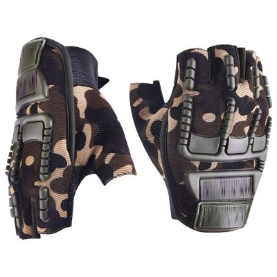 ：“{—— Cycling  Camouflage Wear-Resistant Military S Cycling Half Finger S Tactical S For Men Women