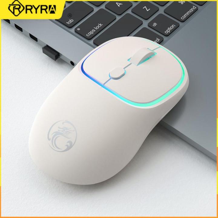 ryra-เม้าส์เชื่อมต่ออัจฉริยะไร้สาย2-4g-4-key-ความเร็ว3-dpi-ปรับได้ชาร์จไฟใหม่ได้การปิดเสียงเมาส์สำหรับเล่นเกมส์แล็ปท็อปที่รองรับ-cmputer-pc-yuebian