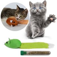 cute Long Tail Mouse Cat Teaster Toys Pet Cat Trainning Playing Interactive Toy with Catnip