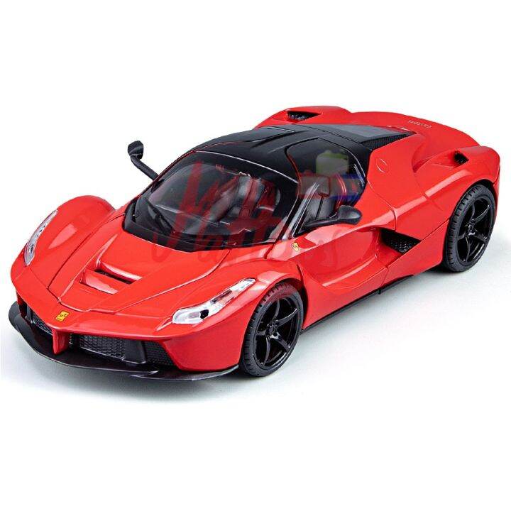 Diecast Jiaye FERRARI LAFERRARI skala 1:22 model mobil sport cocok