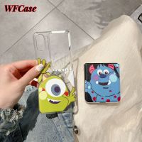 เคส WFCase สำหรับออปโป้ไฟนด์ N2ฝาพับลายการ์ตูนปิศาจน้อยเคสโทรศัพท์กล้องแบบเต็มฝาครอบเคสป้องกัน