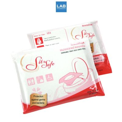 Sit&Safe Disposable Toilet Seat Cover Paper 12s  - แผ่นรองนั่งอนามัย 1 ซอง บรรจุ 12 แผ่น