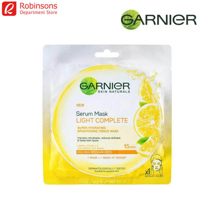 Garnier Serum Face Mask Light Complete Lazada PH