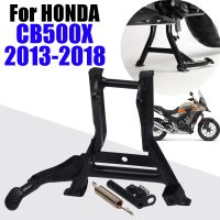 Motorcycle Middle Kickstand Center Central Parking Stand Holder Support For Honda CB500X CB500F CB 500 X 2013 - 2018 Accessories