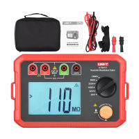 UNI-T UT501C Insulation Resistance Tester 3.7-inch LCD Digital Insulation Tester Auto Range 5GΩ Megohmmeter 1000V Voltmeter Insulation Resistance Meter