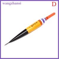 Wangzhansi อุปกรณ์ตกปลาแพตกปลาอิเล็กทรอนิกส์ LED เรืองแสงทุ่นตกปลากลางคืน1ชิ้น